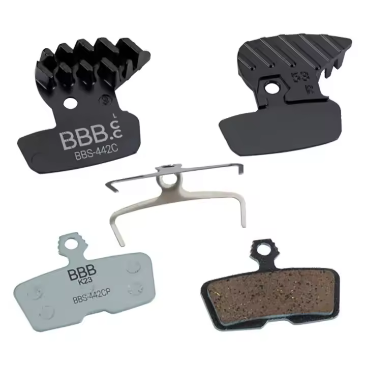Bbb Pastillas De Freno De Disco Orgánicas Con Aletas Discstop Coofin Avid Code R - 1