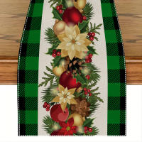 Mantel De Lino Para Navidad Correa De Mesa De Comedor Decoración De Hogar Y Hotel Material Poliéster 100% Técnica Tejida - details 8