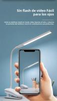 Lámpara De Lectura LED Doble Con Pinza Y Control Táctil Dimmer Protección Ocular Para Dormitorio Estudio Oficina - details 3