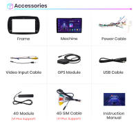 Junsun Radio Coche para Mercedes Benz Smart 2016 AI Voice 2 din Pantalla Coche Android Auto Multimedia Navegación GPS Auto radio - details 23