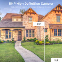 Cámara De Seguridad IP 1080P 5MP Exterior WiFi Cámara De Vigilancia Inalámbrica Impermeable Bala HD CamHi Cam Para El Hogar - details 2