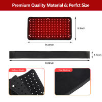 Terapia De Luz Roja 120LED 660nm/850nm Near-infrared Para Alivio Del Dolor Articular Y Tratamiento De La Inflamación Equipamiento De Masaje Cintura - details 4
