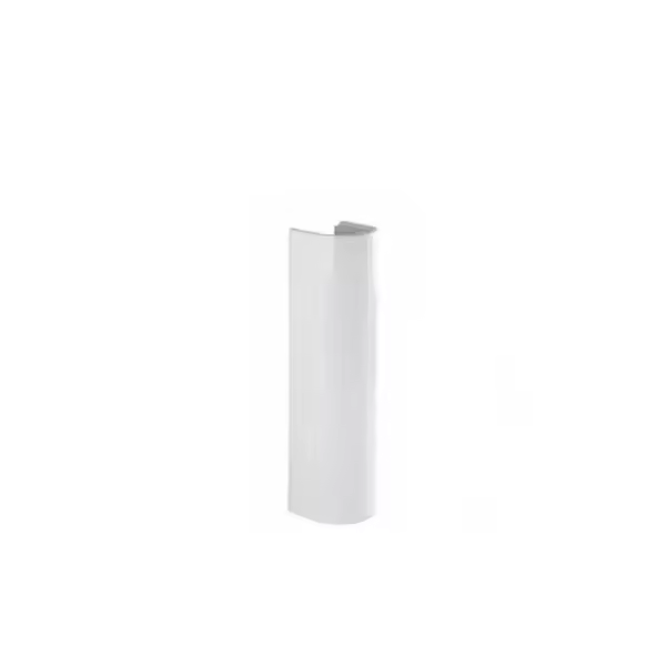 EASY Unisan pedestal para lavabo de 70 cm en porcelana blanca elegante y duradera - 1