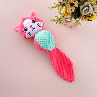 Juguete De Peluche Para Perros 1 PC Muñeco De Animal Spherical Con Voz De Plush Velvet Interacción Masticable Juguete Para Mascotas - details 7