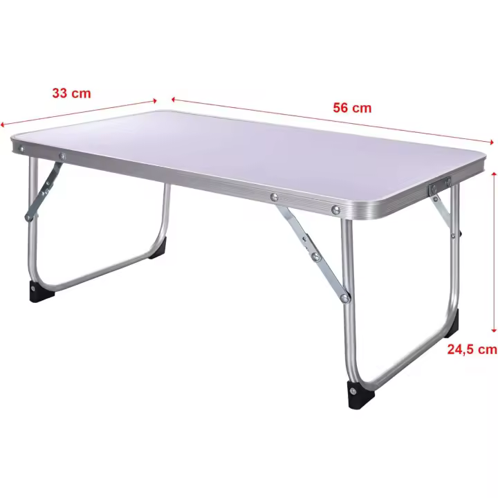 GIOCOKIDS Mesa Plegable Camping con Sillas Compacta (Gris) - 1