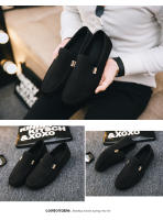 Zapatos Casuales Para Hombre Lona Slip on Loafers Moda Lujo Zapatos De Vestir Formales Para Boda Y Fiesta Talla Grande - details 15