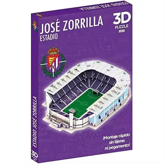Puzzle 3D Mini Estadio José Zorrilla (Real Valladolid) - 1