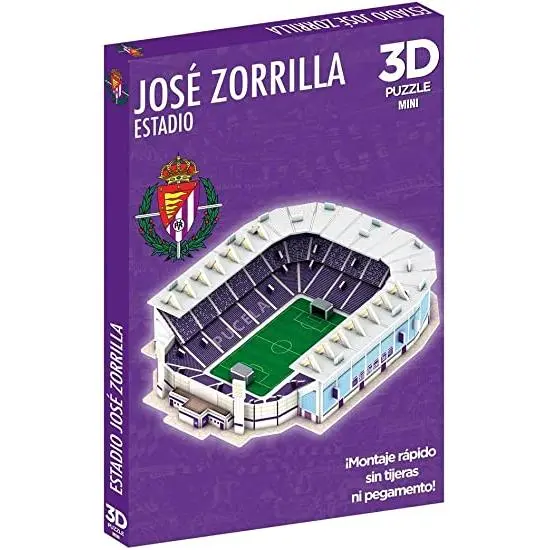 Puzzle 3D Mini Estadio José Zorrilla (Real Valladolid) - 1