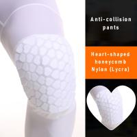 Pantalones Deportivos Con Protección 3/4 Tallas Para Hombres Leggings De Compresión Con Protetor De Rodilla Para Baloncesto Y Correr - details 3