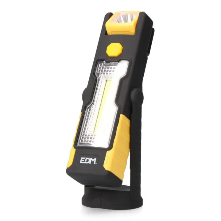 Linterna LED XL Doble Función EDM con Gancho + Imán 36381 - 1