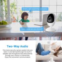 Cámara De Seguridad Inteligente ICSEE Fisheye 1080P Con Visión Nocturna 180 Grados Lente 1.44mm VR Wifi Control Remoto AI Panorámica Para El Hogar - details 2