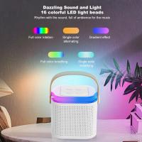 Altavoz portátil Bluetooth, Máquina de Karaoke con micrófono portátil, compatible con Bluetooth, sonido estéreo 5,3, altavoz de Karaoke para cantar, compatible con auriculares de 3,5mm para regalos de cumpleaños, fiestas en casa - details 1