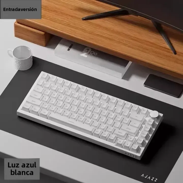 Teclado Mecánico Ajazz Ak820 Con Estructura Gasket Soft Y Retroiluminación RGB Opcional Teclado Personalizado Para Juegos Y Oficina Regalo De Cumpleaños - 1