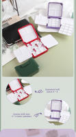 SeamiArt Caja De Pintura Acrílica Portátil Para Viajes Con Paleta Y Compartment Para Mini Pinturas Algodón Seco Estuche De Almacenamiento Para Suministros De Arte - details 5