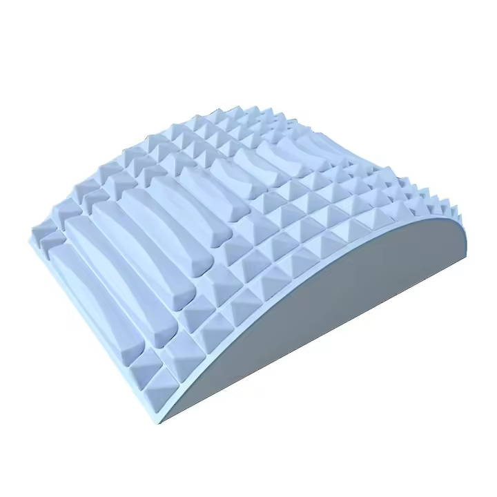 Cojín elástico de espalda para Alivio del dolor de espalda, soporte lumbar, disco herniado, dolor de ciática, dolor de Cuello, soporte prolongado sentado-MEINI - 1