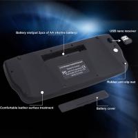 Mini Teclado Ergonómico Con Ratón De Trackball 1200dpi Función TV 2.4G Inalámbrico Para Laptop PC TV Compatible Con USB - details 3