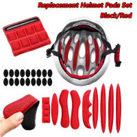 Kit De Repuesto Para Casco 27 Piezas Rojo/ Negro Espuma Universal De Almohadillas De Esponja Sellada Para Motocicleta Y Ciclismo - details 5
