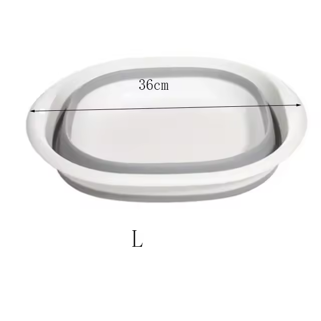 Baño Plástico Portátil Para Adultos Y Bebés Taza De Lavar Ropa Accesorios De Baño Y Cocina Ecológico Y Stockado - 1