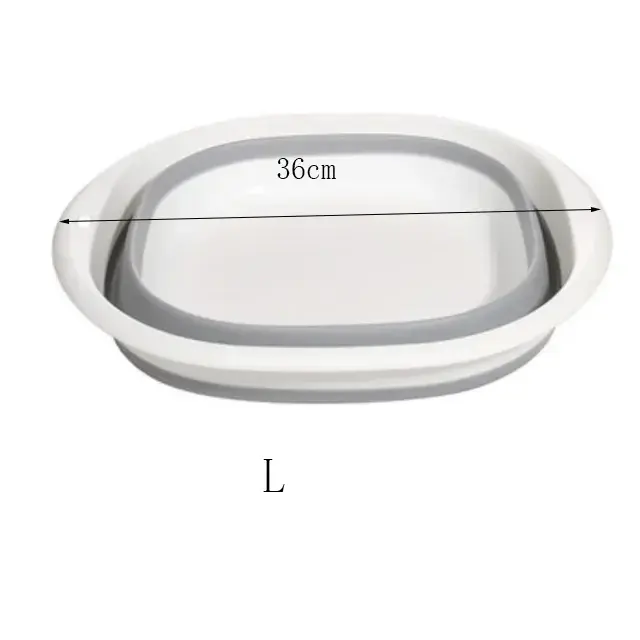 Baño Plástico Portátil Para Adultos Y Bebés Taza De Lavar Ropa Accesorios De Baño Y Cocina Ecológico Y Stockado - 1