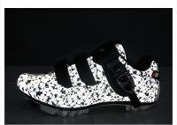 Zapatos De Ciclismo Para Hombre 2024 Antideslizantes Autolock Mountain Bike Sneakers Cuero Suela De Goma Transpirables Talla True - details 15
