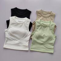 Top De Gimnasio Para Mujer Con Almohadillas Deporte Top De Fitness Push-Up Chaleco De Yoga Resistente Chaleco De Correr Con Alta Resistencia Secado Rápido - details 4