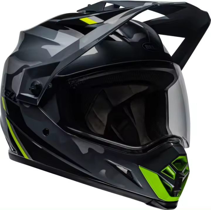 Casco Enduro BELL MX-9 Adventure MIPS - Alpine Gloss Met Gray/Camo talla L - 1