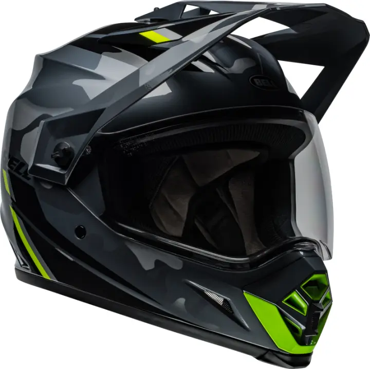 Casco Enduro BELL MX-9 Adventure MIPS - Alpine Gloss Met Gray/Camo talla L - 1