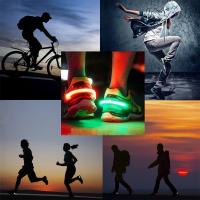 Luz LED Para Running Exterior Clip Para Zapatos Y Bicicleta Luz De Advertencia Nocturna Y Seguridad Brillante Luz De Flash Para Deportes - details 7