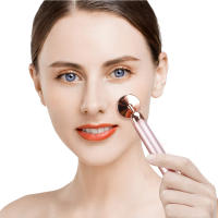 Báscula De Belleza 5 En 1 24K Oro Con Masajeador Eléctrico De Cuarzo Rosa Y Jade Rodillo 3D Levantamiento Facial Y Corporal Gua Sha - details 10
