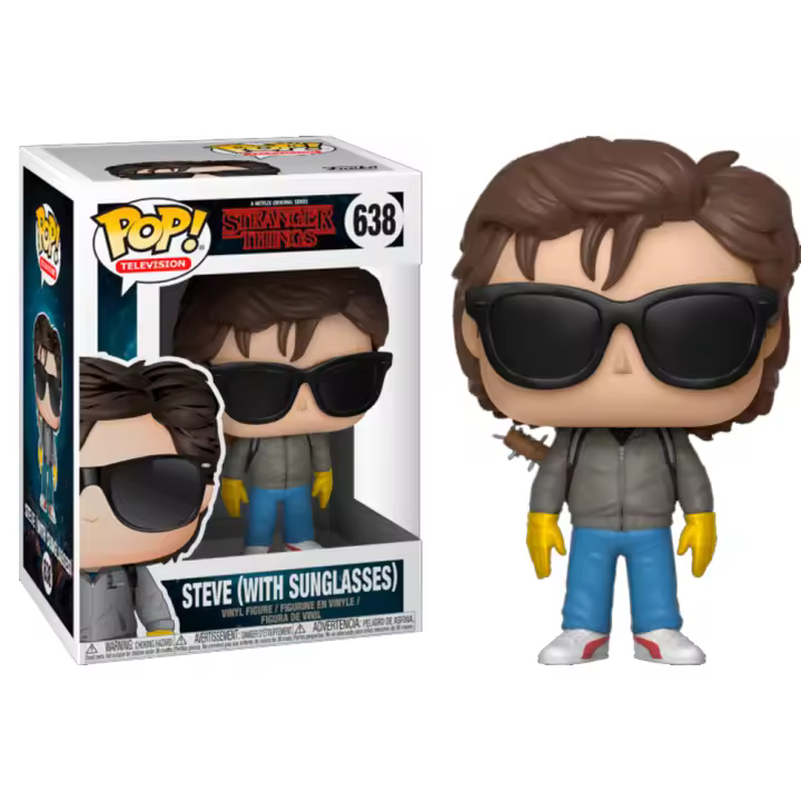 Funko  Steve bate y gafas de sol Sunglasses  Stranger Things 638 - 1
