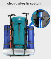 Mochila De Viaje Impermeable De Nylon Para Acampar Y Escalada Con Cubierta De Lluvia Para Hombres Bolsa De Hombro Para Montañismo Al Aire Libre - details 2