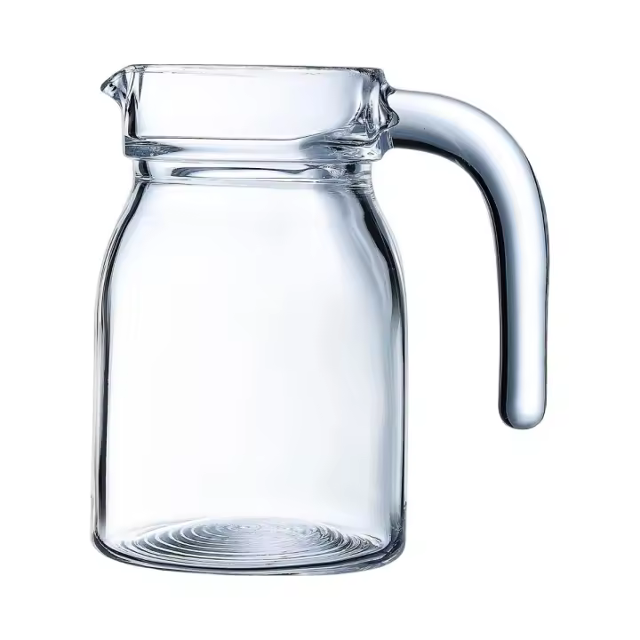 Arcoroc SPRING Jarra Vidrio 0,5L Transparente Brillo Francia Reciclable Saludable - 1