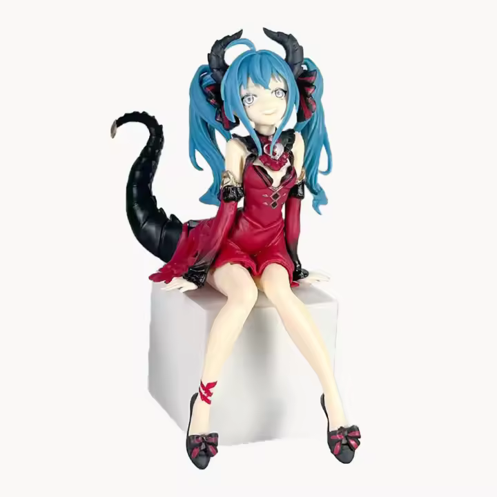 Figura De Acción Anime Hatsune Miku 14CM Muñeca De PVC Para Niños Y Coleccionistas Decoración De Escritorio Juguete Modelado - 1