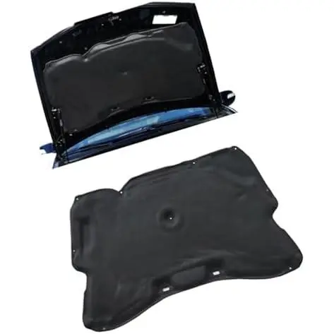 Compatible con Honda Compatible con Accord G8 2008 2009 2010 2011 2012 2013 Almohadilla de algodón aislante para capó del motor, accesorios Cubierta térmica y acústica - 1