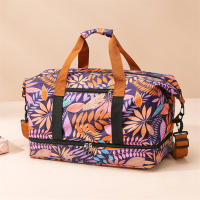 Bolsa De Gimnasio De Viaje Portátil Para Hombres Y Mujeres Bolso Cruzado De Hombro Con Mano Para Exterior Duffel Weekender Yoga Bolsa De Secado Seco Y Húmedo Separación Para Deportes De Entrenamiento - details 45