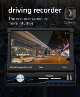 Reproductor De Radio Para Coche 1Din Pantalla Táctil Retráctil De 7 Pulgadas MP5 Con CarPlay Sin Fios Android Auto Mirror Link WiFi GPS - details 11