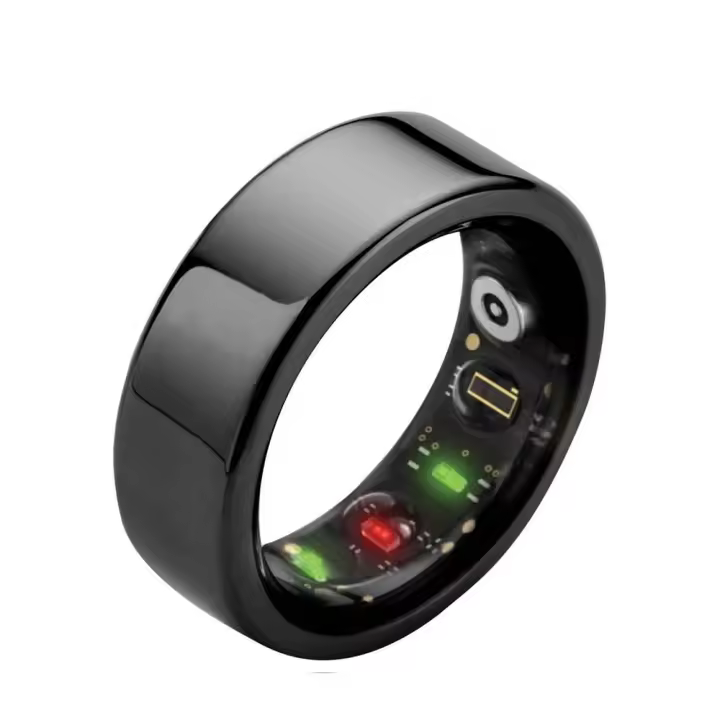 Anillo Inteligente para deportes, control calidad de sueño, control de pulsaciones, podómetro, resistente al agua IP68 - 1