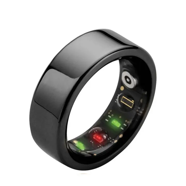 Anillo Inteligente para deportes, control calidad de sueño, control de pulsaciones, podómetro, resistente al agua IP68 - 1