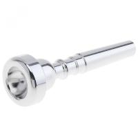 Boquilla De Trompeta Plateada 7C Para Principiantes Compatible Con Bb Repuesto De Boquilla De Música De Instrumentos - details 2