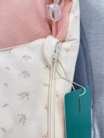 BimbiDreams Saco para Capazo Dalia con flores de fibras naturales de algodón organico - details 4
