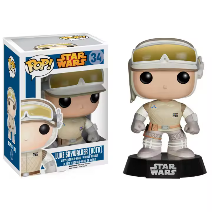 Funko Luke Skywalker Hoth EL imperio Contraataca 34 Empire Stikes back  Funko Pop Star Wars   Star Wars Funko Pop - 1