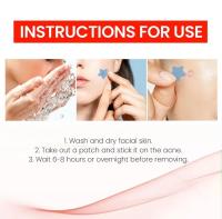 200pcs Parches De Reparación Para Acné Facial Cuidado De La Piel Elimina Manchas De Espinillas Y Acné Parches Para Cubrir Y Reparar - details 2
