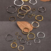 Anillos Abiertos De Oro Rosa 50-200pcs/lot 3-20mm Para Fabricación De Joyas DIY Accesorios De Conexión Anillos Split - details 2