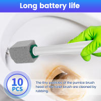 10Pcs Cepillo De Limpieza Para Inodoro Con Piedra De Pumice Limpieza De Baño Y Cocina Accesorios De Limpieza Ecológicos Para Piscina Y Cocina - details 5