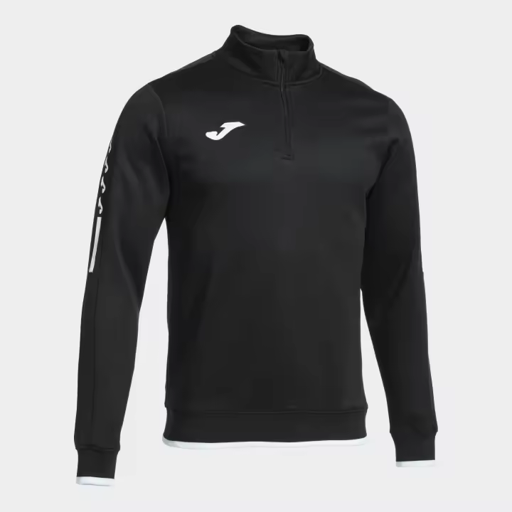 Sudadera Básica Entrenamiento Hombre Joma Olimpiada 103708 Negro 100 Confortable - 1