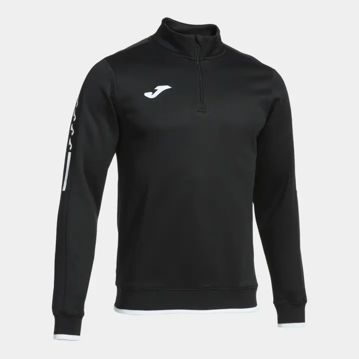 Sudadera Básica Entrenamiento Hombre Joma Olimpiada 103708 Negro 100 Confortable - 1