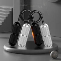 Dispositivo De Fuerza De Agarre De Aleación De Aluminio 1pc Para Mujeres Y Oficina Entrenamiento De Fuerza De Manos Y Muñecas - details 0