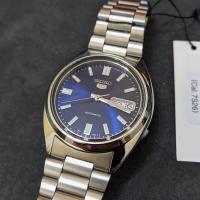 Reloj Automático Hombre Seiko 5 SNXS77K1 dial azul acero - details 4