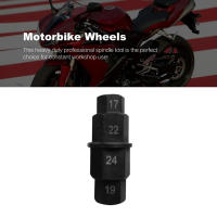 Herramienta De Remoción De Eje Del Neumático De Motocicleta 17mm 19mm 22mm 24mm Juego De Sockets Allen Hexagonales Para Motocicleta - details 6