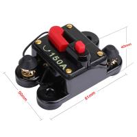 Disyuntor con el reestablecimiento manual, de 150 A falisbles, motor de Pesca por currán, inversor de CC de 12 V-24 V (100 A) - details 3
